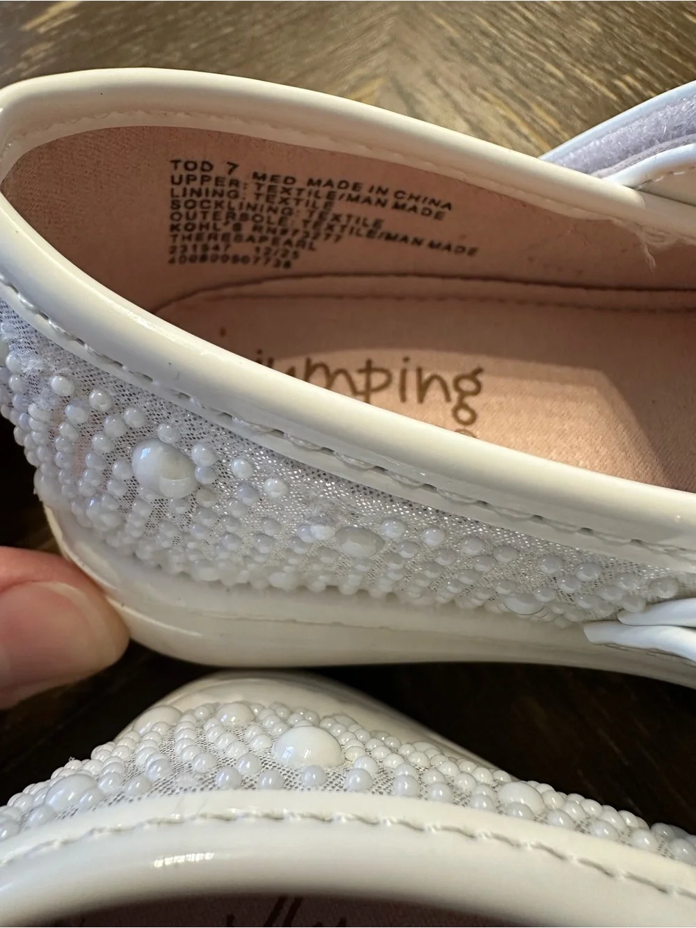 Adorable toddler slide on shoes